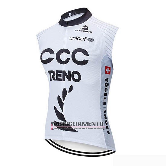 Gilet Antivento CCC 2019 Nero Bianco - Clicca l'immagine per chiudere